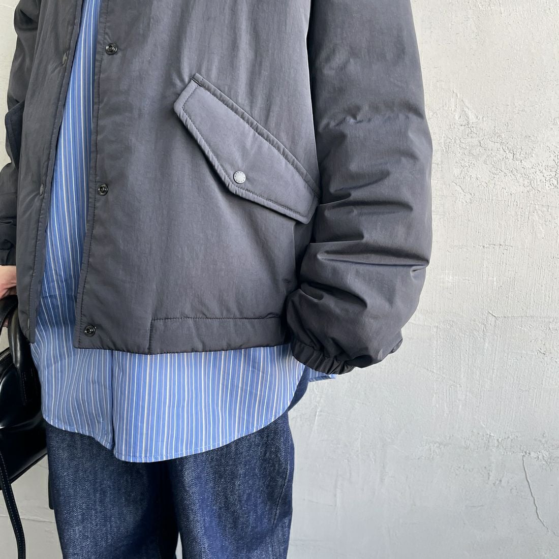 NANGA [ナンガ] ウィメンズ ソフトダウンコーチジャケット [N2501-0J003B] BLK