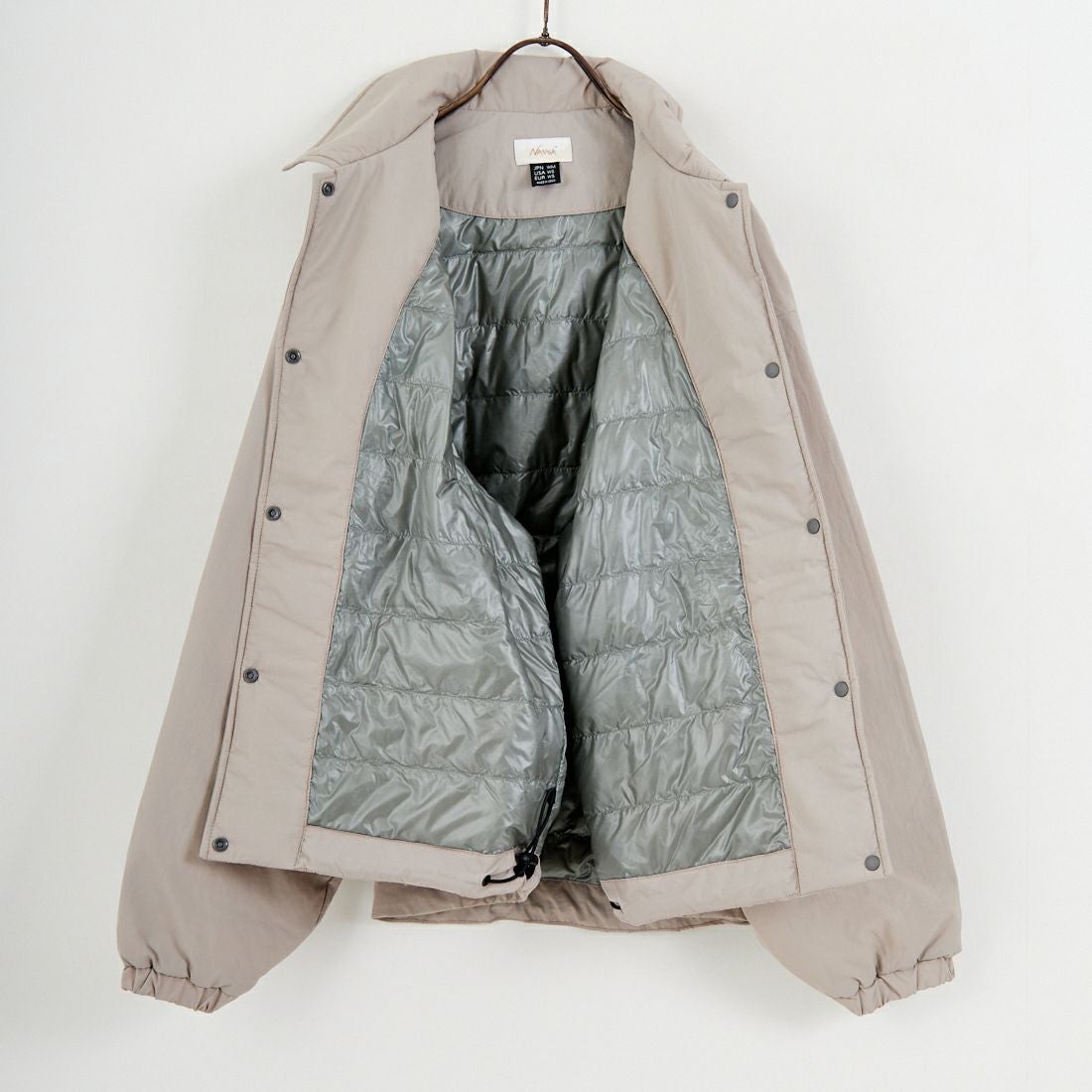 NANGA [ナンガ] ウィメンズ ソフトダウンコーチジャケット [N2501-0J003B] BEG