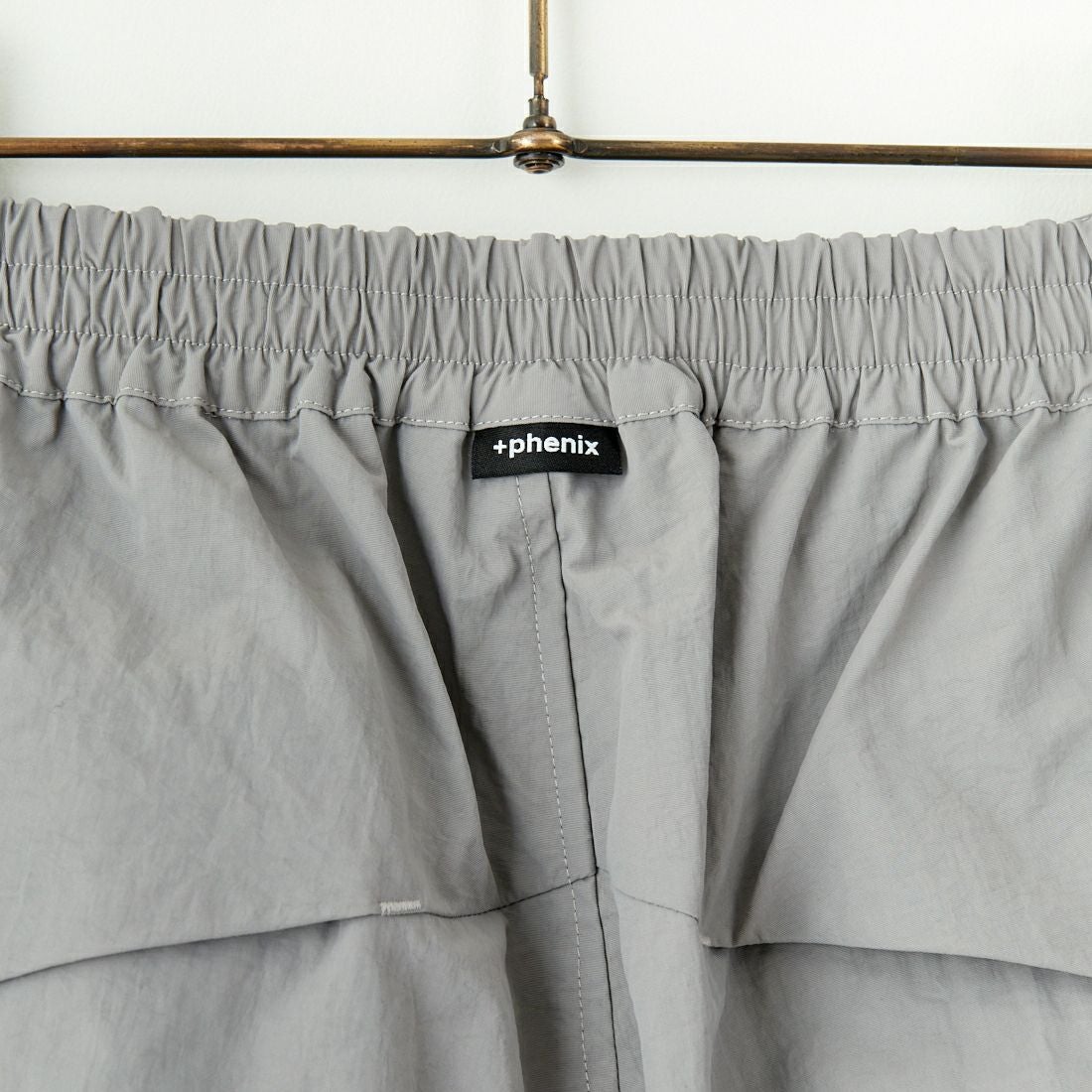+phenix [プラスフェニックス] 別注 2WAY ナイロンタッサーコンバーチブルパンツ [POB-25007IN-JF] GRAY