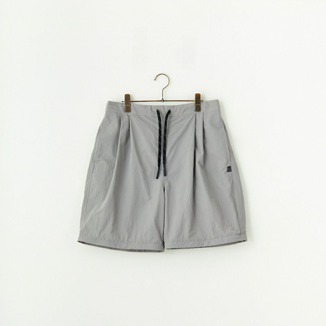 +phenix [プラスフェニックス] 別注 2WAY ナイロンタッサーコンバーチブルパンツ [POB-25007IN-JF] GRAY