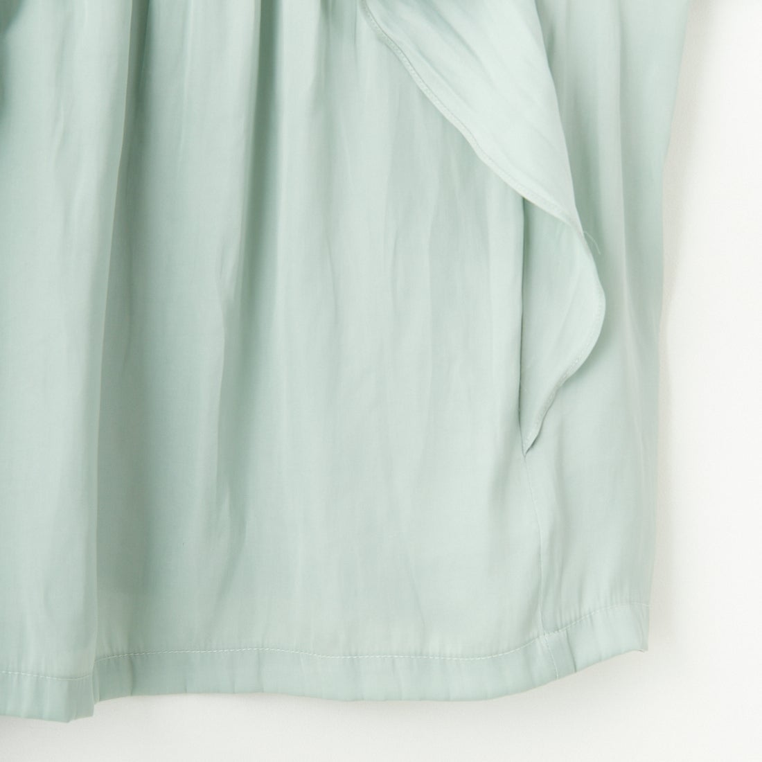 Jf Ready Made [ジェイエフレディメイド] フリルタックブラウス [3010301] 413 ﾐﾝﾄｸﾞﾘ