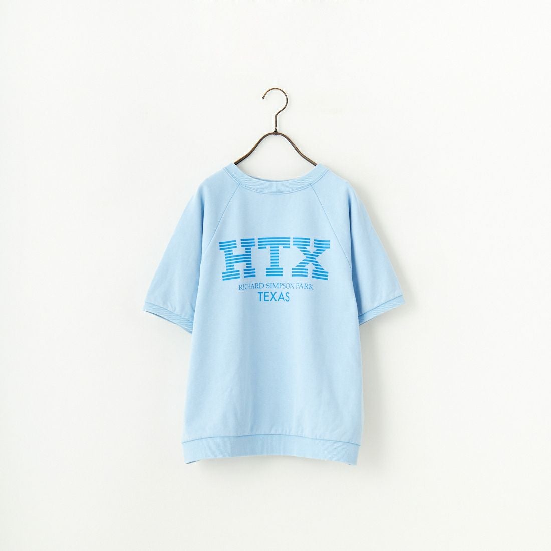 HANDTEX [ハンドテックス] 別注 ロゴプリント ラグランスリーブスウェット [HT7-CST-IN5-JF] ｻｯｸｽ