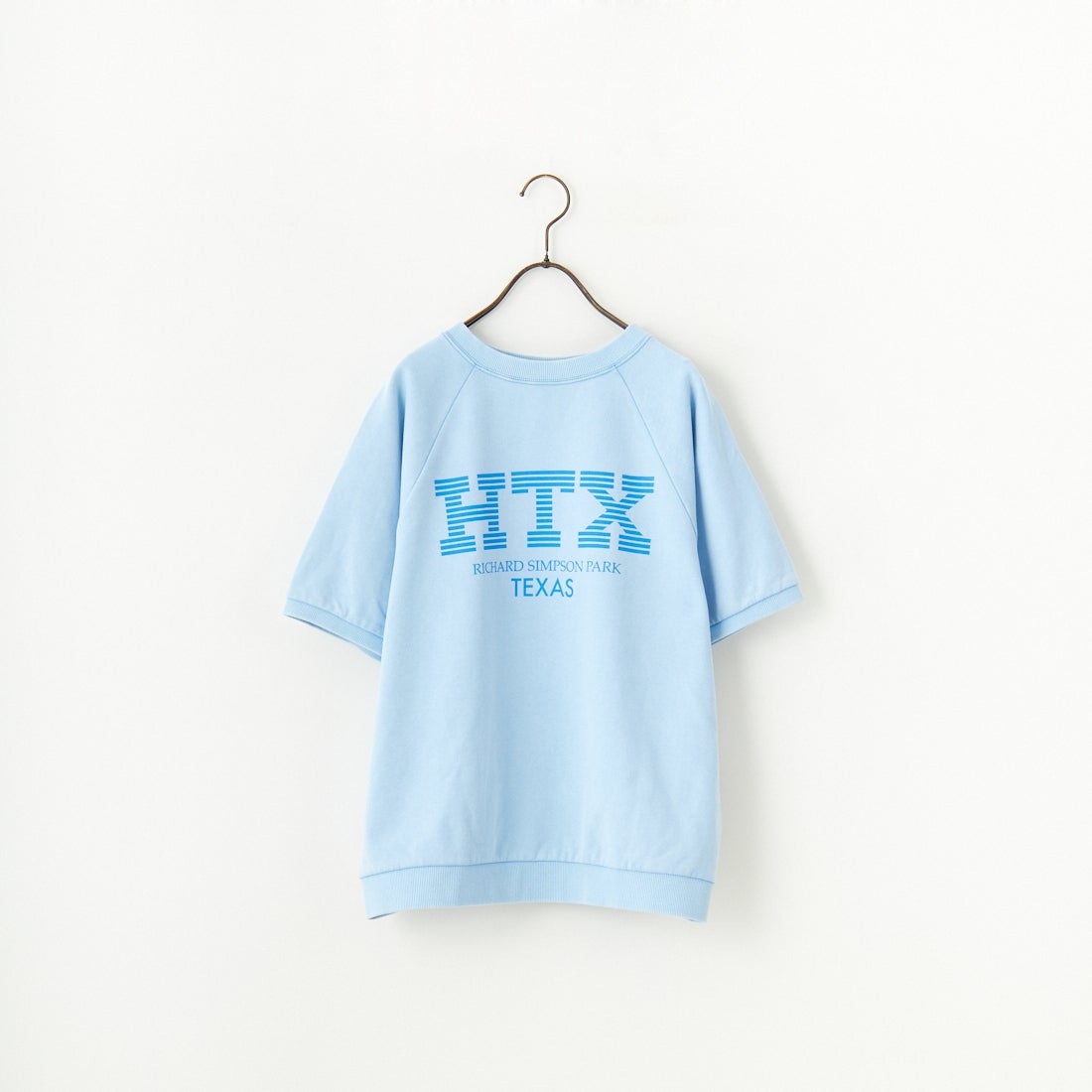 HANDTEX [ハンドテックス] 別注 ロゴプリント ラグランスリーブスウェット [HT7-CST-IN5-JF] ｻｯｸｽ