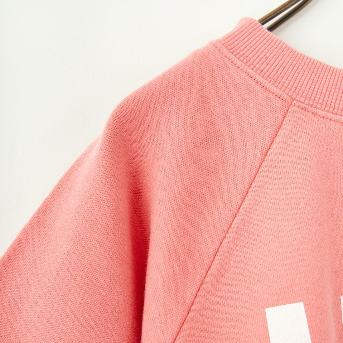 HANDTEX [ハンドテックス] 別注 ロゴプリント ラグランスリーブスウェット [HT7-CST-IN5-JF] ﾋﾟﾝｸ