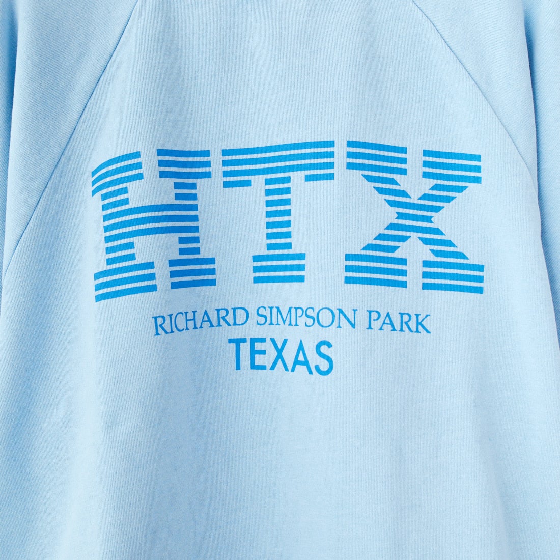 HANDTEX [ハンドテックス] 別注 ロゴプリント ラグランスリーブスウェット [HT7-CST-IN5-JF] ｻｯｸｽ