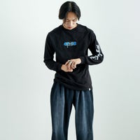 BLACK&&モデル身長：179cm 着用サイズ：M&&