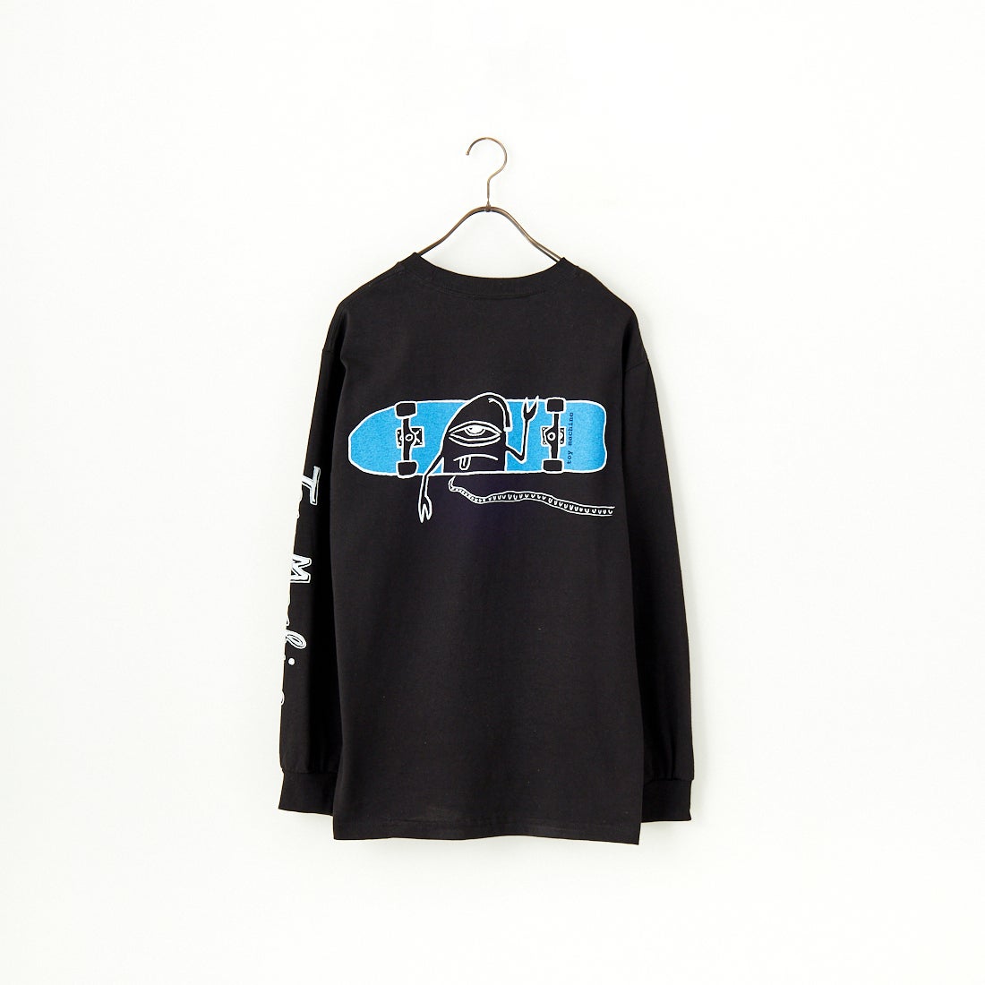 toy machine [トイマシーン] ハローセクト ロングスリーブTシャツ [TMPFLT4] BLACK
