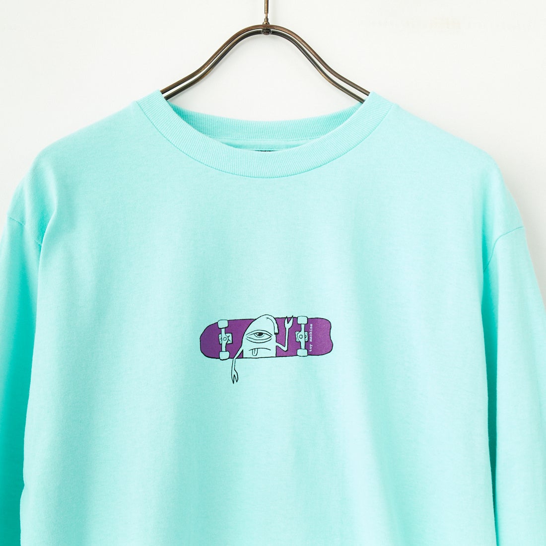 toy machine [トイマシーン] ハローセクト ロングスリーブTシャツ [TMPFLT4] L.BLUE