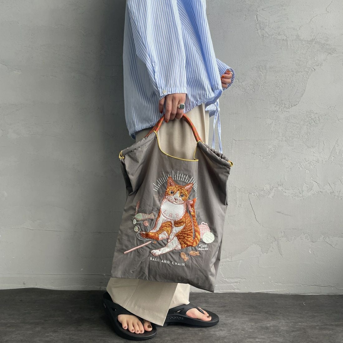 Ball&Chain [ボールアンドチェーン] エコバッグ D.BABY CAT [DBABY-CAT