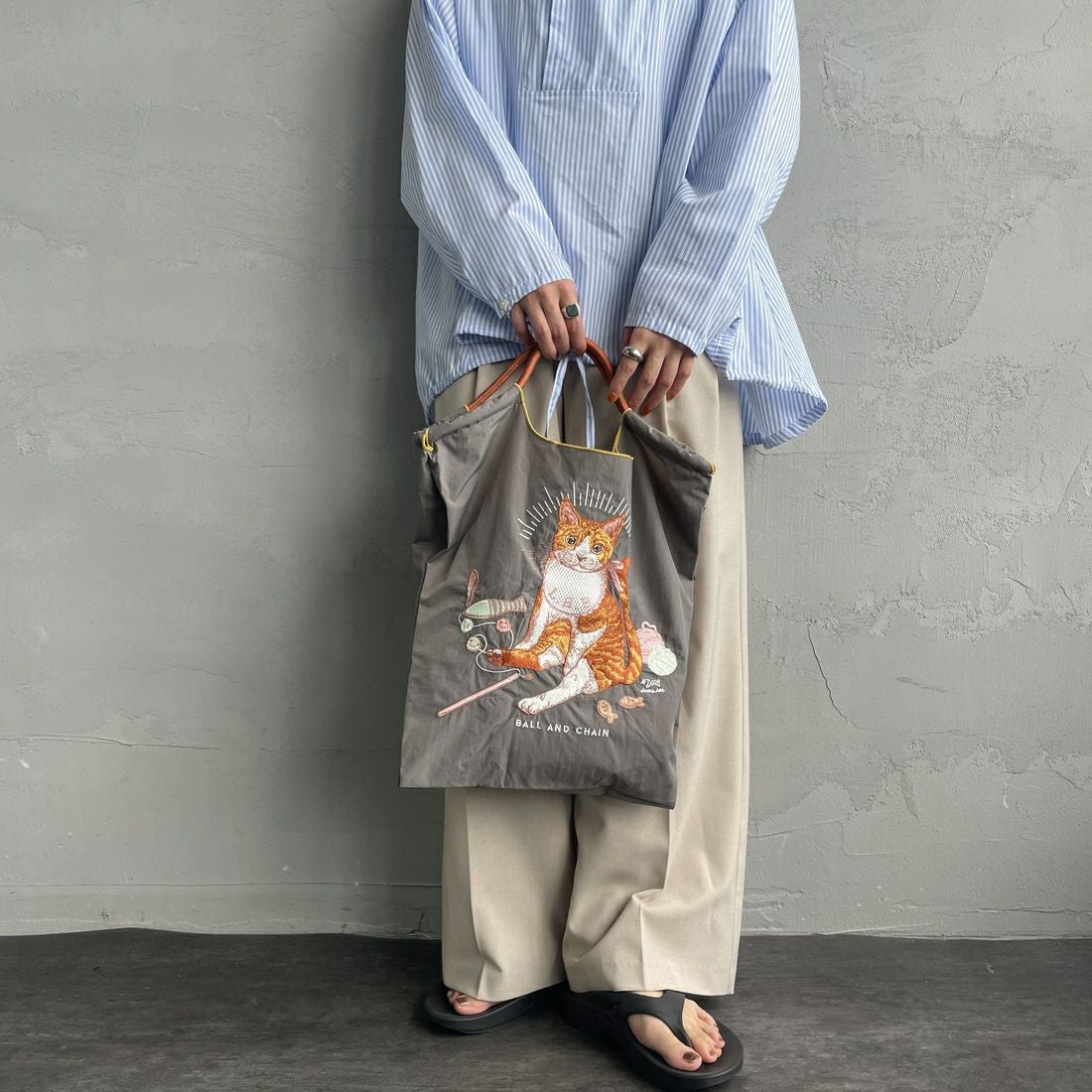 Ball&Chain [ボールアンドチェーン] エコバッグ D.BABY CAT [DBABY-CAT