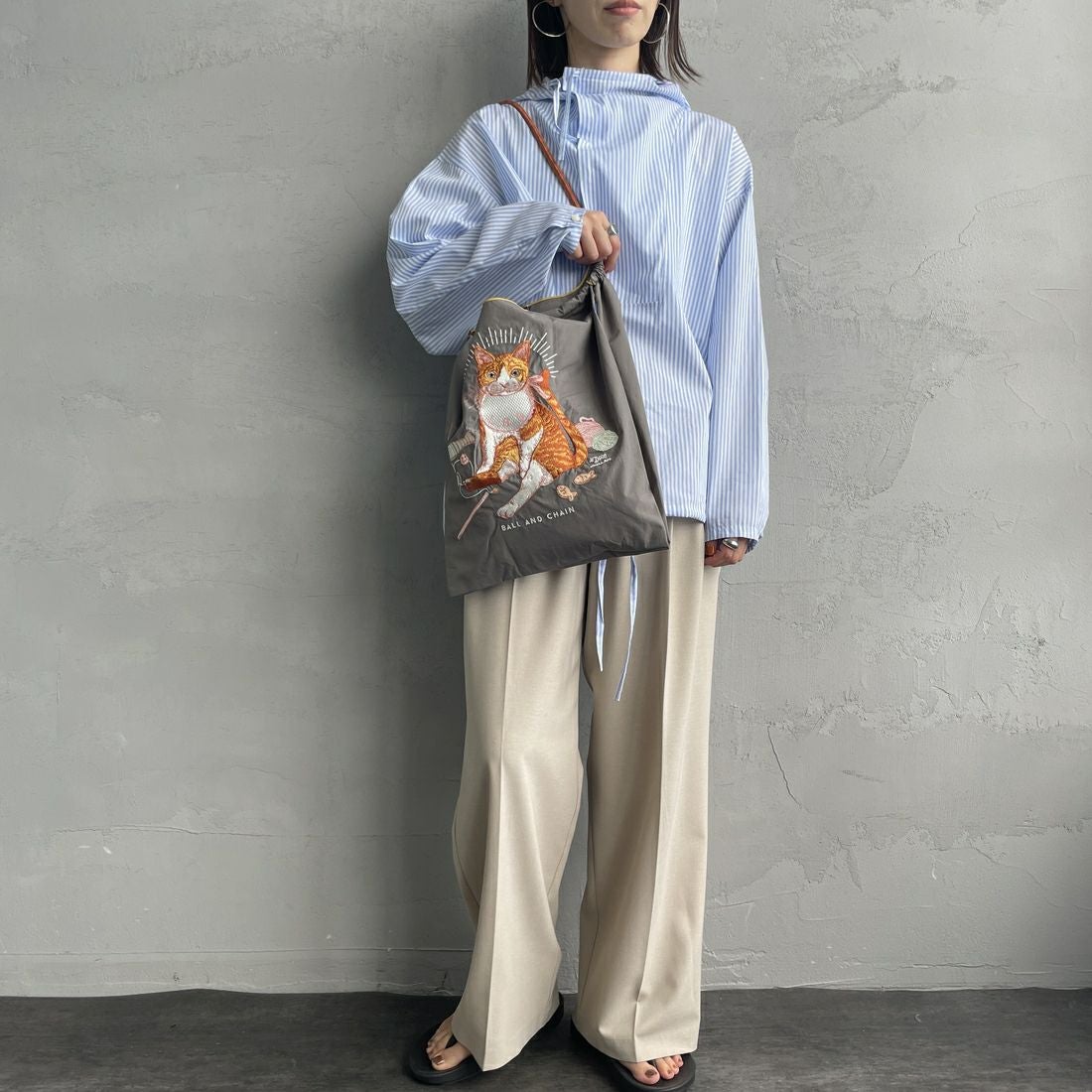 Ball&Chain [ボールアンドチェーン] エコバッグ D.BABY CAT [DBABY-CAT-M] 31301543