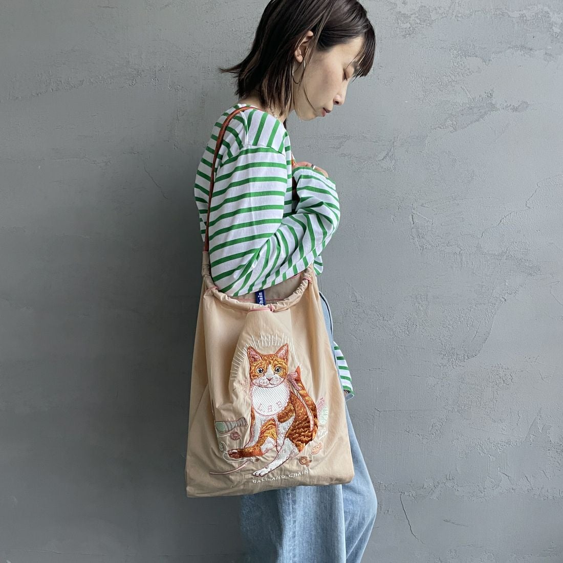 Ball&Chain [ボールアンドチェーン] エコバッグ D.BABY CAT [DBABY-CAT-M] 31301521