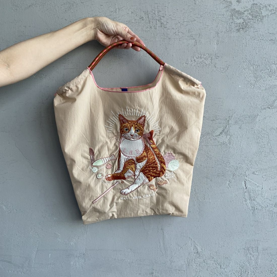 Ball&Chain [ボールアンドチェーン] エコバッグ D.BABY CAT [DBABY-CAT