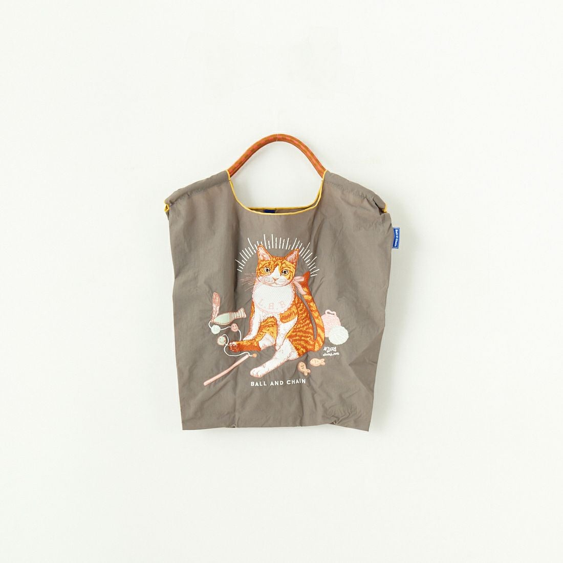 【Ball&Chain×Chacott】ボールアンドチェーンCatエコバッグ Ball&Chain [ボールアンドチェーン] エコバッグ D.BABY CAT [DBABY-CAT