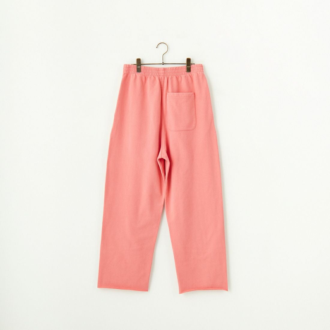 HANDTEX [ハンドテックス] 別注 ワンポイントロゴ ワイドストレートスウェットパンツ [HT1-PT-IN5-JF] ﾋﾟﾝｸ