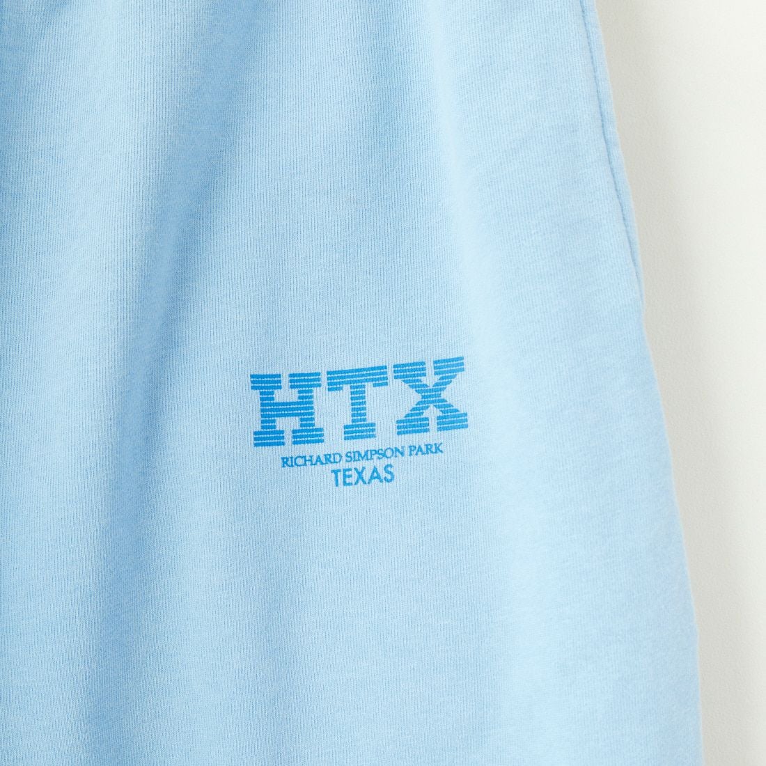 HANDTEX [ハンドテックス] 別注 ワンポイントロゴ ワイドストレートスウェットパンツ [HT1-PT-IN5-JF] ｻｯｸｽ