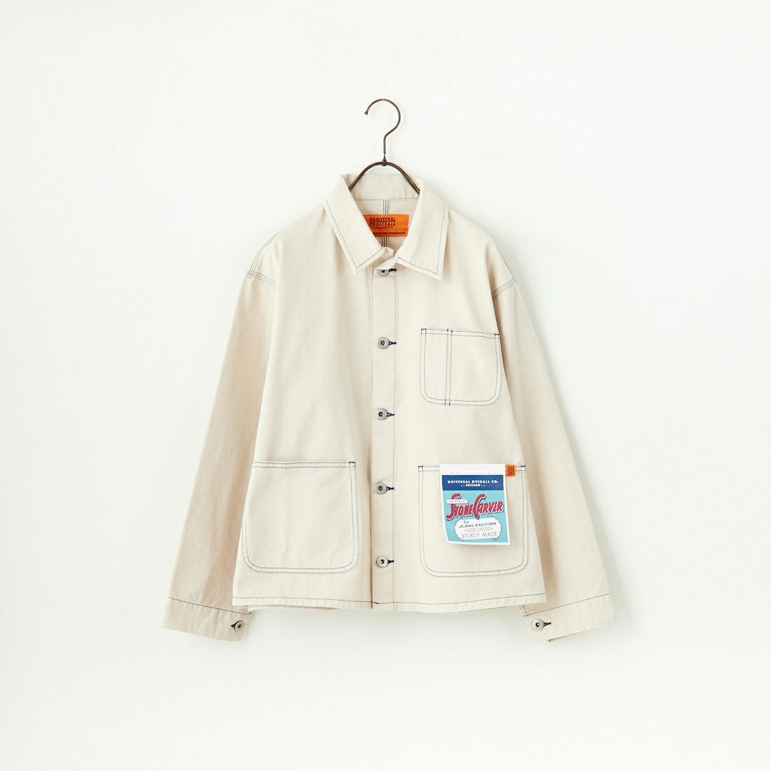 UNIVERSAL OVERALL [ユニバーサルオーバーオール] 別注 配色ステッチ
