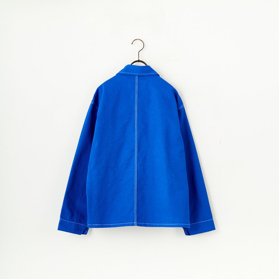 UNIVERSAL OVERALL [ユニバーサルオーバーオール] 別注 配色ステッチカバーオールジャケット [U2512403IN-JF] BLUE