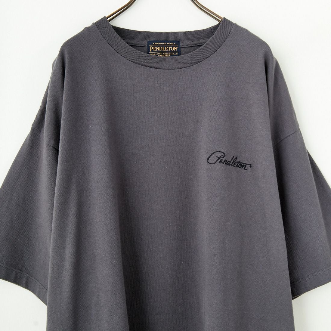 PENDLETON [ペンドルトン] 別注 ピグメント染め ネイティブ柄バックプリントTシャツ [5275-0206-JF] SUMIKURO