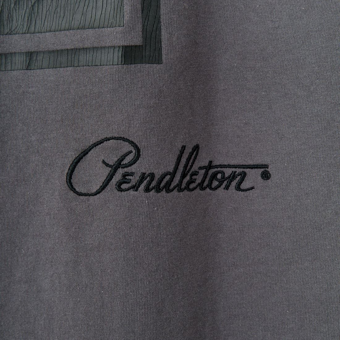 PENDLETON [ペンドルトン] 別注 ピグメント染め ネイティブ柄バックプリントTシャツ [5275-0206-JF] SUMIKURO