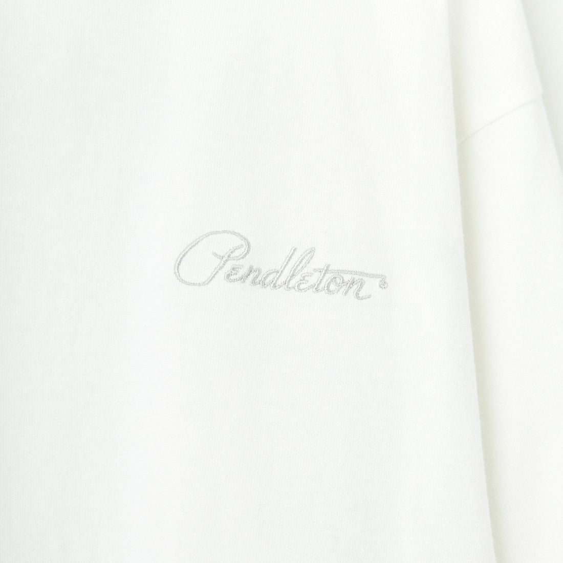PENDLETON [ペンドルトン] 別注 ピグメント染め ネイティブ柄バックプリントTシャツ [5275-0206-JF] WHITE