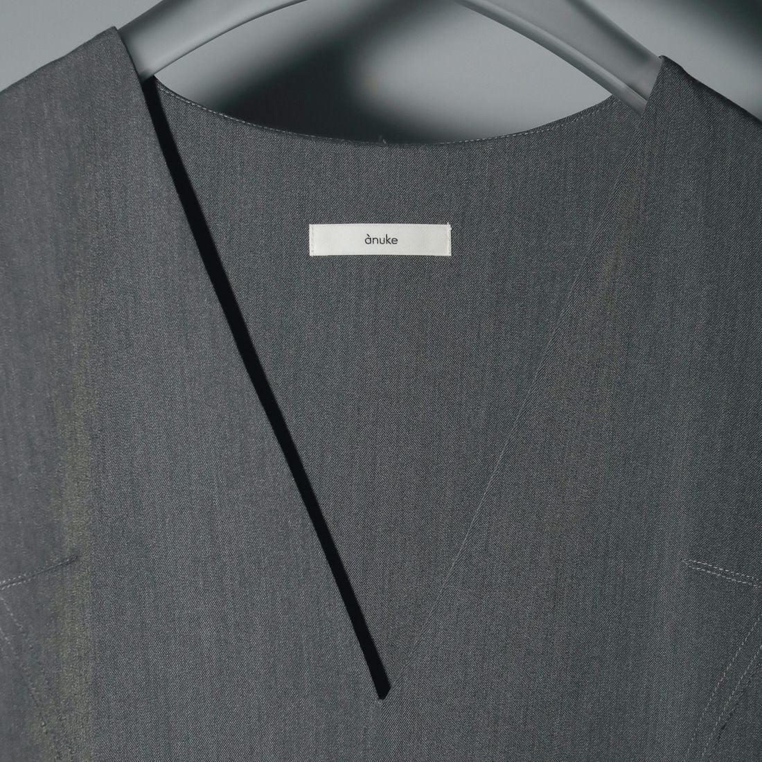 anuke [アンヌーク] カットオフVネックワンピース [62510324] GRY