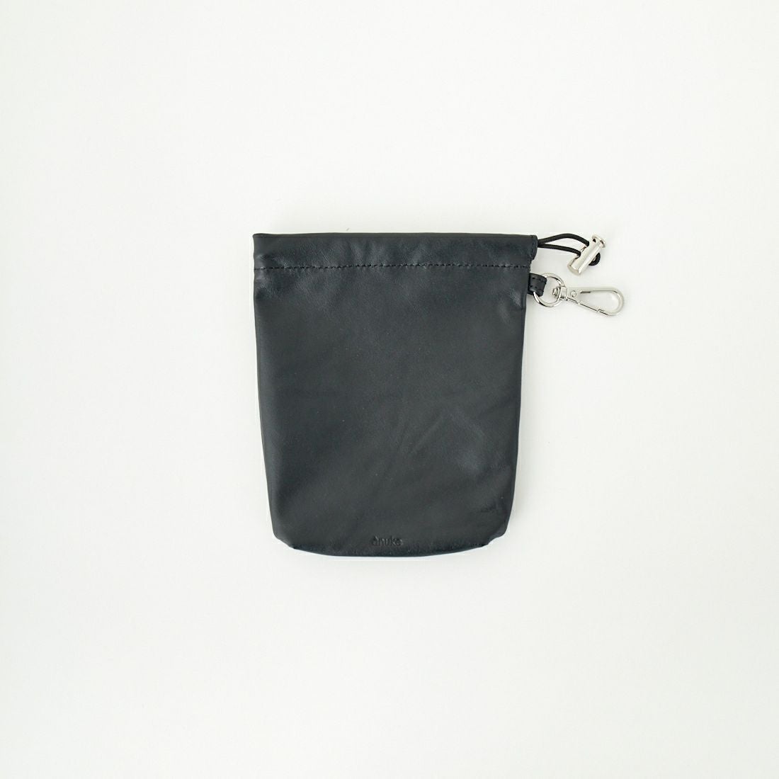 anuke [アンヌーク] レザーミニポーチ [62511010] BLK