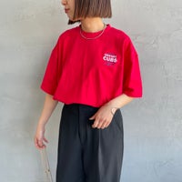 RED&&モデル身長：159cm 着用サイズ：S&&