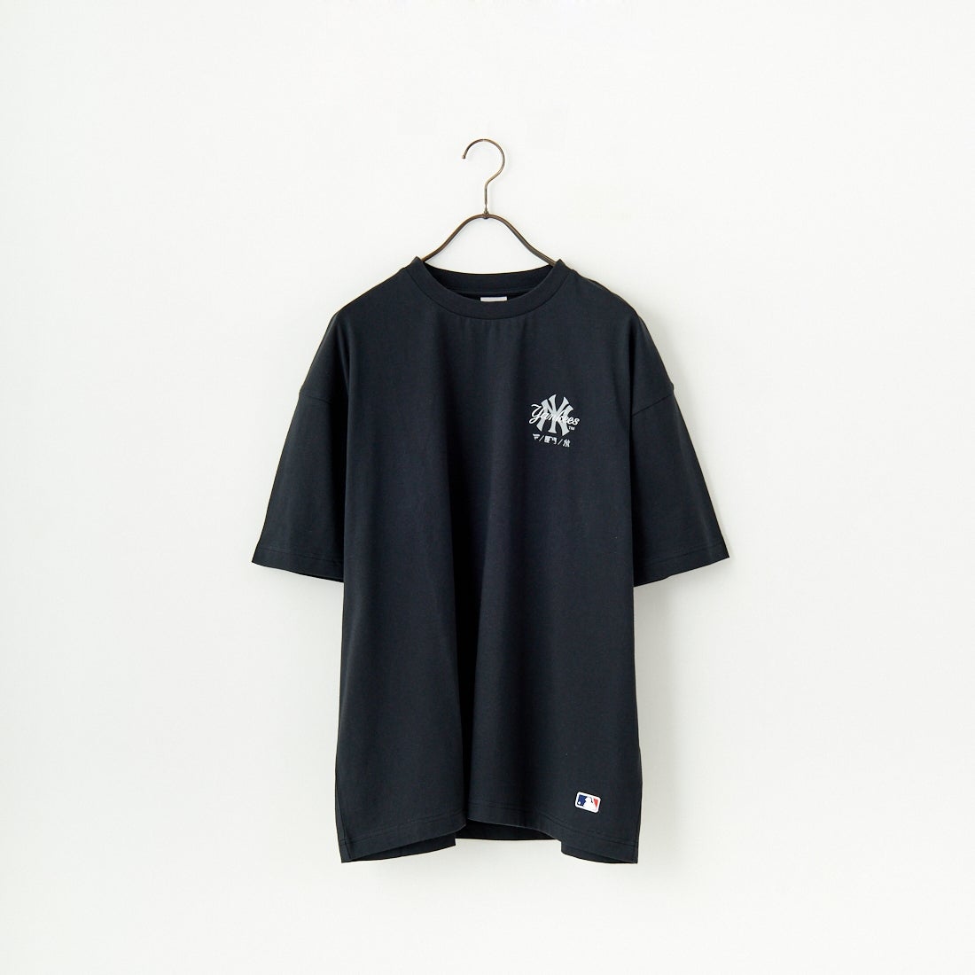 Fanatics [ファナティクス] 別注 MLB ワンポイントロゴ刺繍Tシャツ [ML0124FW0013-1-JF] BLACK