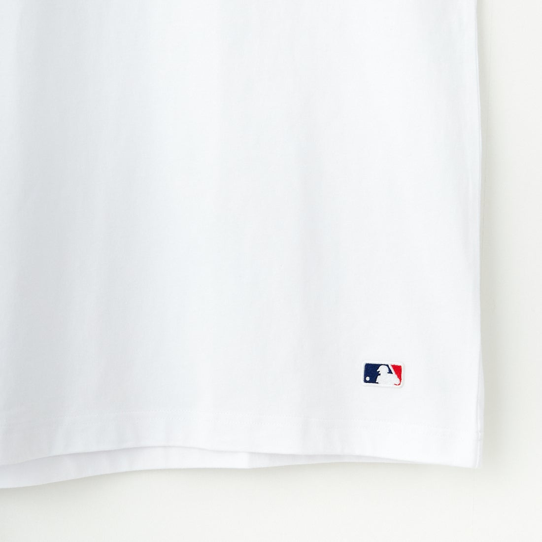 Fanatics [ファナティクス] 別注 MLB ワンポイントロゴ刺繍Tシャツ [ML0124FW0013-1-JF] WHITE
