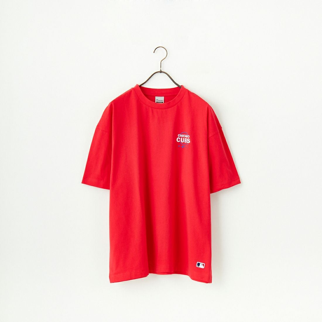 Fanatics [ファナティクス] 別注 MLB ワンポイントロゴ刺繍Tシャツ [ML0124FW0013-1-JF] RED