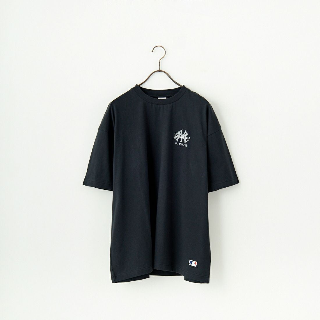 Fanatics [ファナティクス] 別注 MLB ワンポイントロゴ刺繍Tシャツ [ML0124FW0013-1-JF] BLACK
