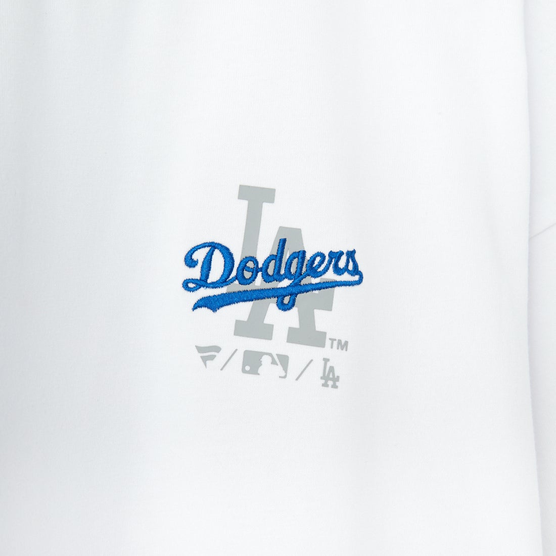Fanatics [ファナティクス] 別注 MLB ワンポイントロゴ刺繍Tシャツ [ML0124FW0013-1-JF] WHITE