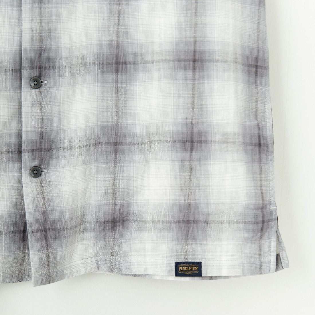 PENDLETON [ペンドルトン] オープンカラーシャツ [5175-9000] 76 GRAY/WH