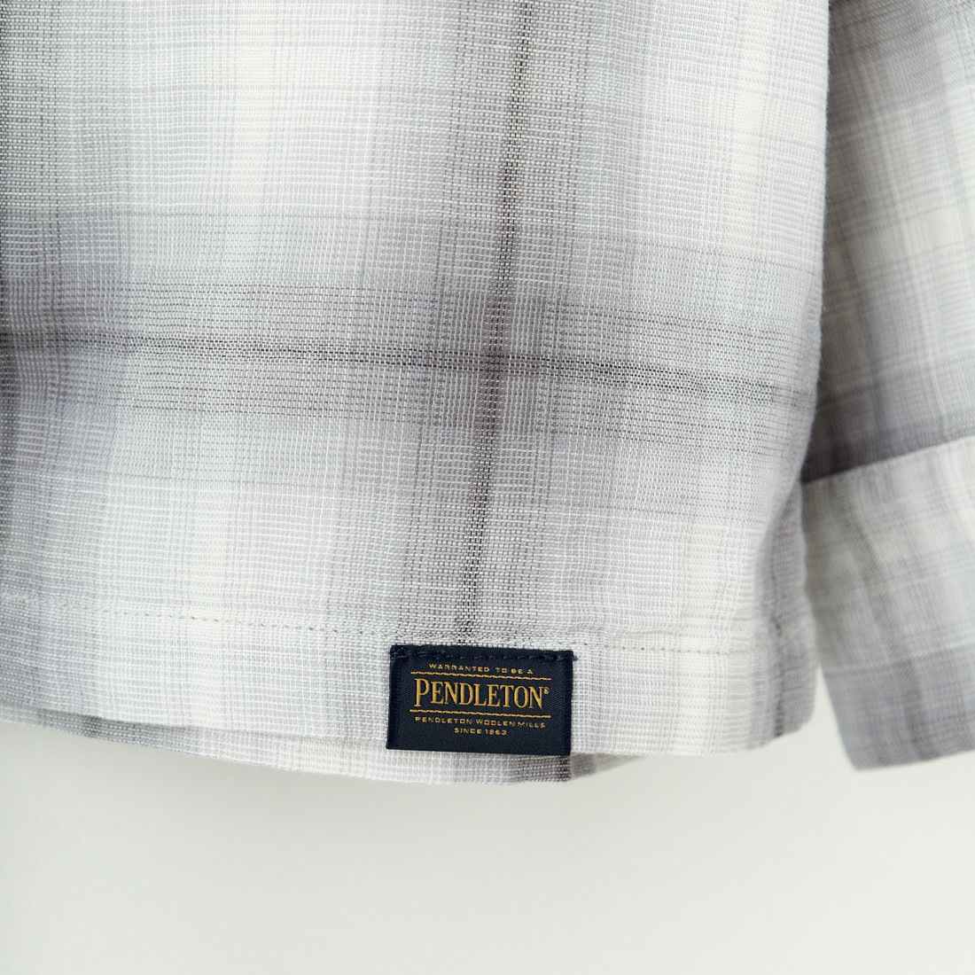 PENDLETON [ペンドルトン] オープンカラーシャツ [5175-9000] 76 GRAY/WH