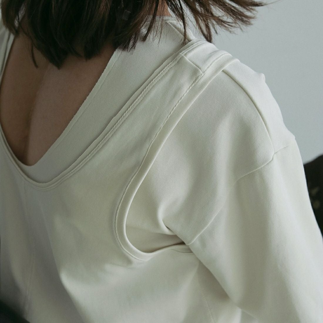 anuke [アンヌーク] レイヤードカットTシャツ [62510623] IVR