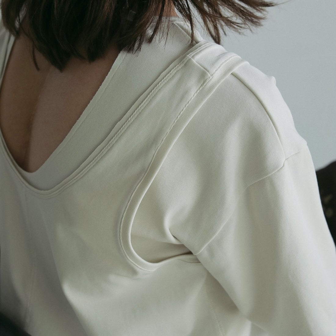 anuke [アンヌーク] レイヤードカットTシャツ [62510623] IVR