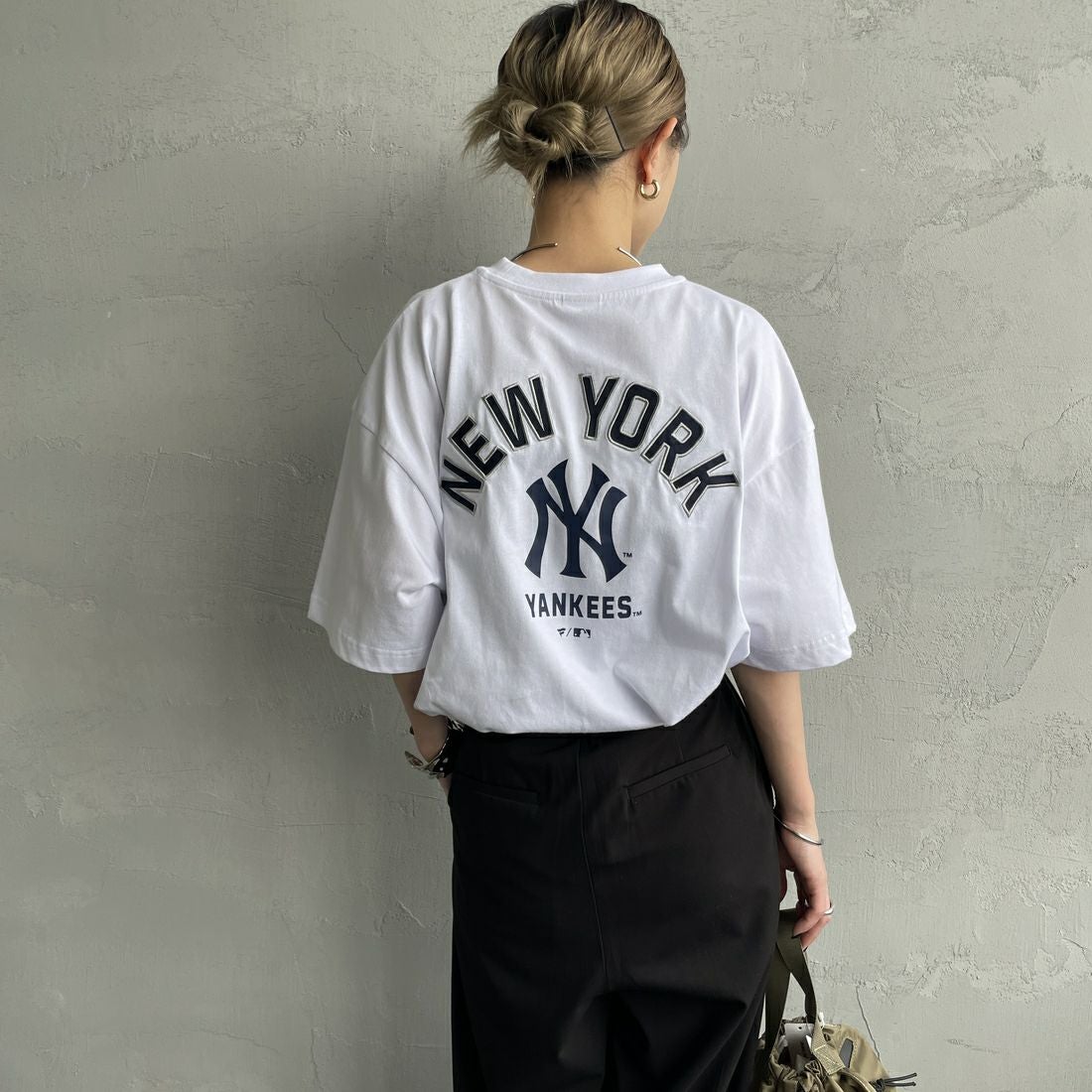 WHITE&&モデル身長：150cm 着用サイズ：S&&