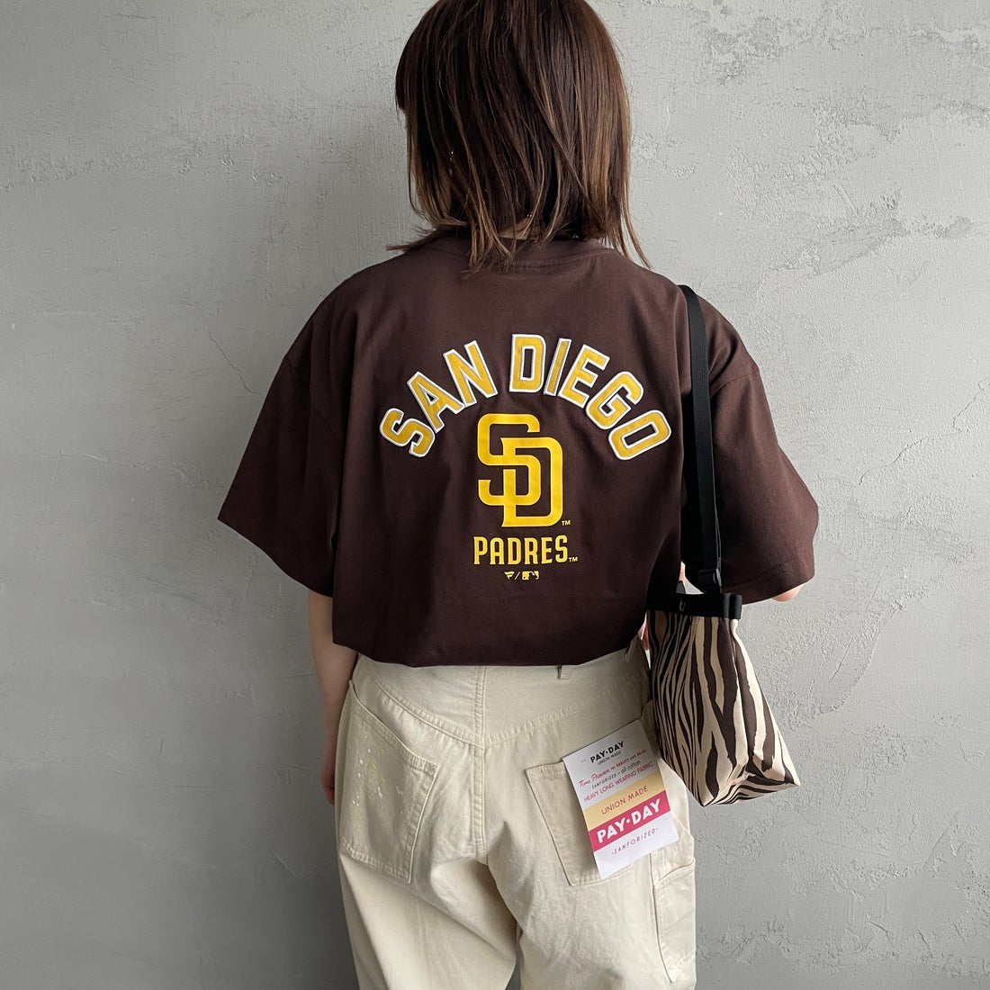 BROWN&&モデル身長：158cm 着用サイズ：S&&