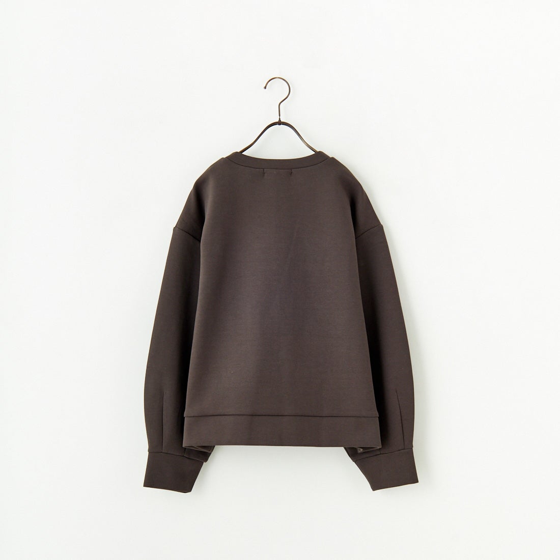 Jeans Factory Clothes [ジーンズファクトリークローズ] ダンボールニットテープ刺繍プルオーバー [149809] 08 ﾁｬｺｰﾙ