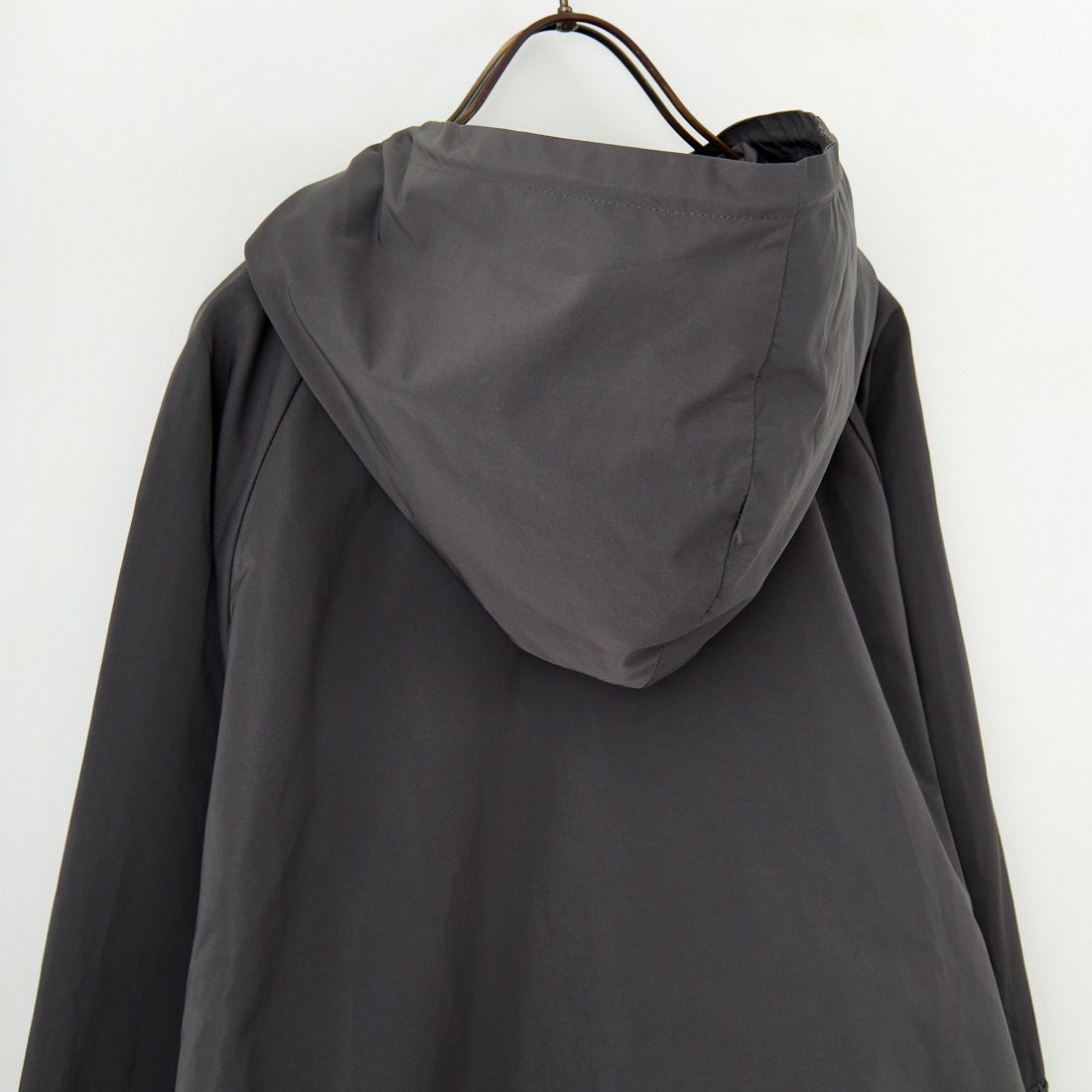 Jeans Factory Clothes [ジーンズファクトリークローズ] レースコンビパーカー [151201] 08 ﾁｬｺｰﾙ