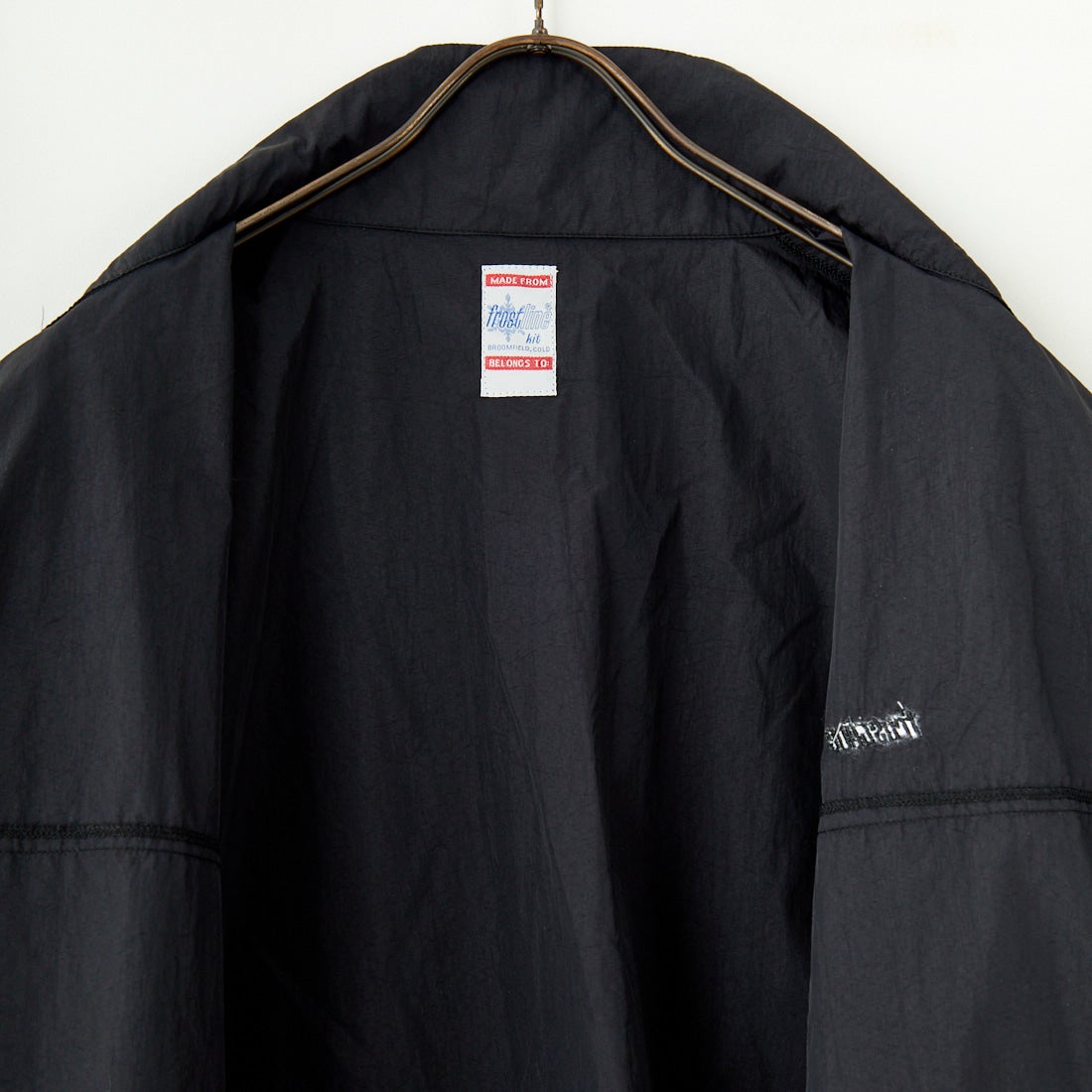 frostline [フロストライン] 別注 ナイロンパンツ [FL7-PT-IN5-JF] BLACK