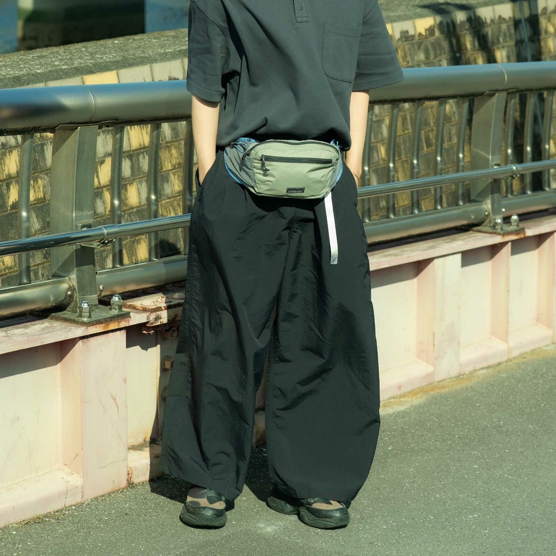 BLACK&&モデル身長：179cm 着用サイズ：L&&