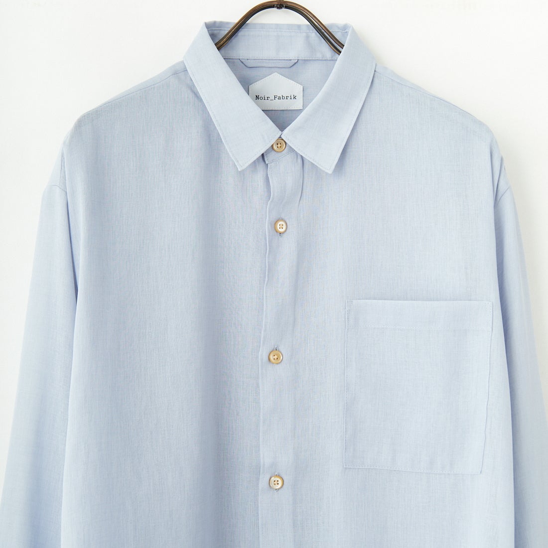 Noir Fabrik [ヌワールファブリック] デラリネンシアーシャツ [JFCM-PS52-01] BLUE