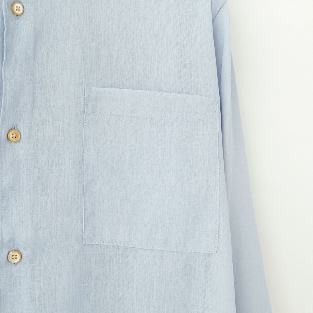 Noir Fabrik [ヌワールファブリック] デラリネンシアーシャツ [JFCM-PS52-01] BLUE