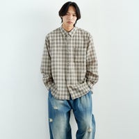 BEG CHECK&&モデル身長：179cm 着用サイズ：L&&