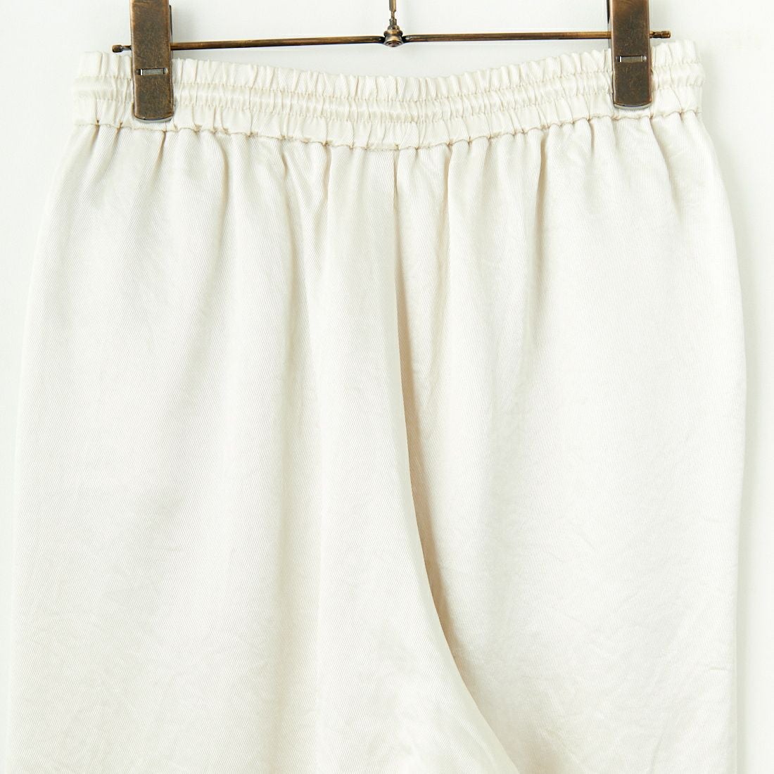 MICA&DEAL [マイカアンドディール] サテンリブパンツ [0125103025] L/BEIGE