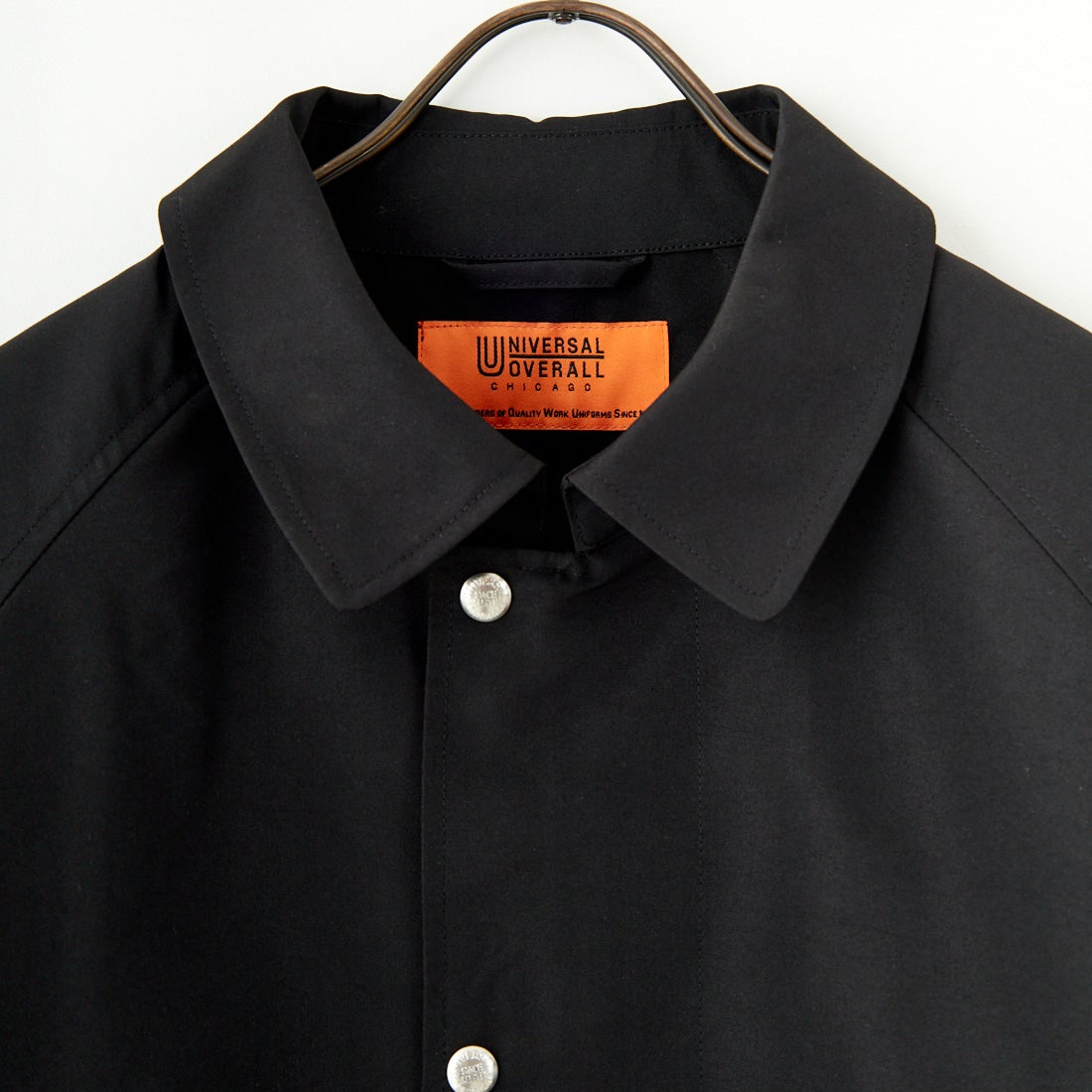 UNIVERSAL OVERALL [ユニバーサルオーバーオール] 別注 コーチジャケット [U2511422IN-JF] BLACK
