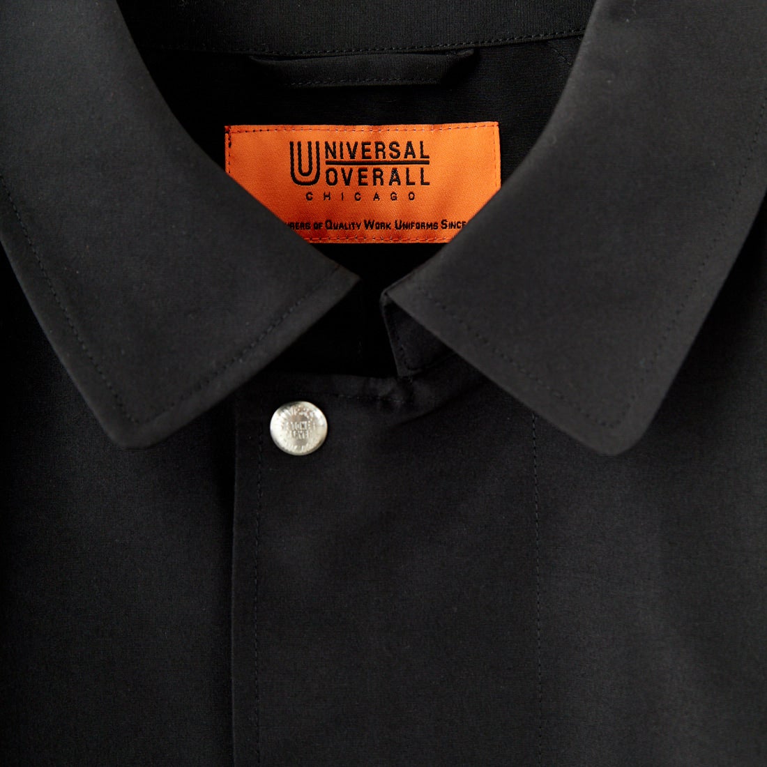 UNIVERSAL OVERALL [ユニバーサルオーバーオール] 別注 コーチジャケット [U2511422IN-JF] BLACK
