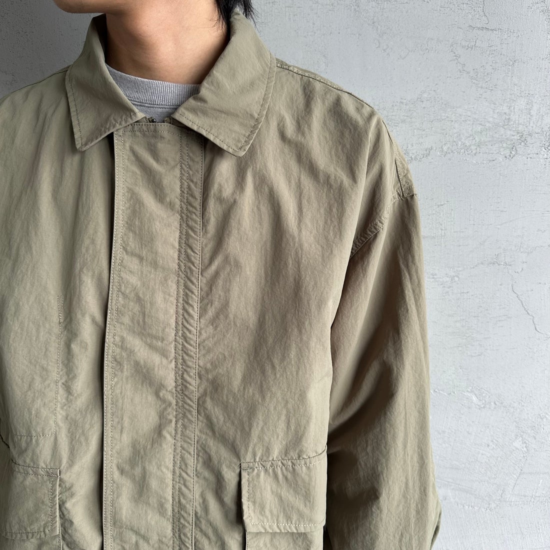 Jeans Factory Clothes [ジーンズファクトリークローズ] ウォッシャブルナイロンショートM-51ジャケット [JFC-251-013] OLIVE